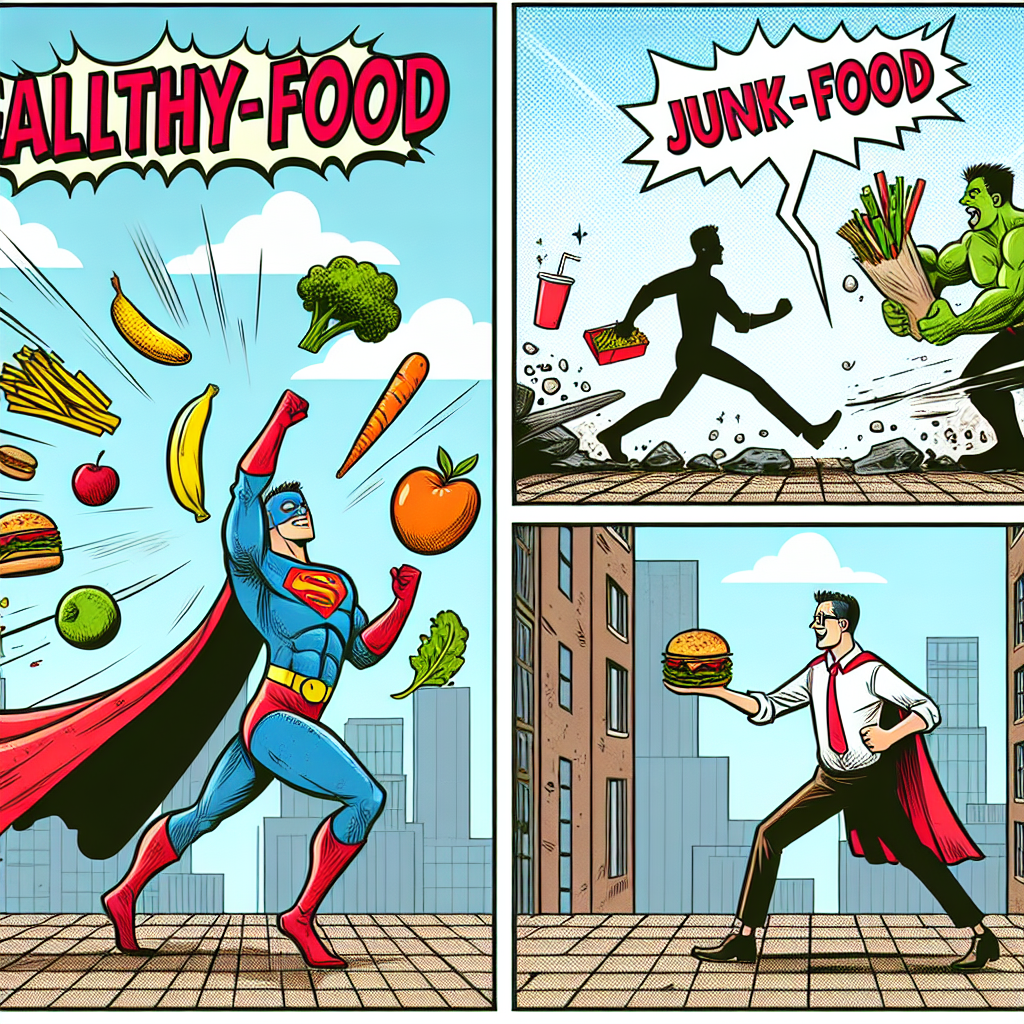 healthy-food step by step guide comic