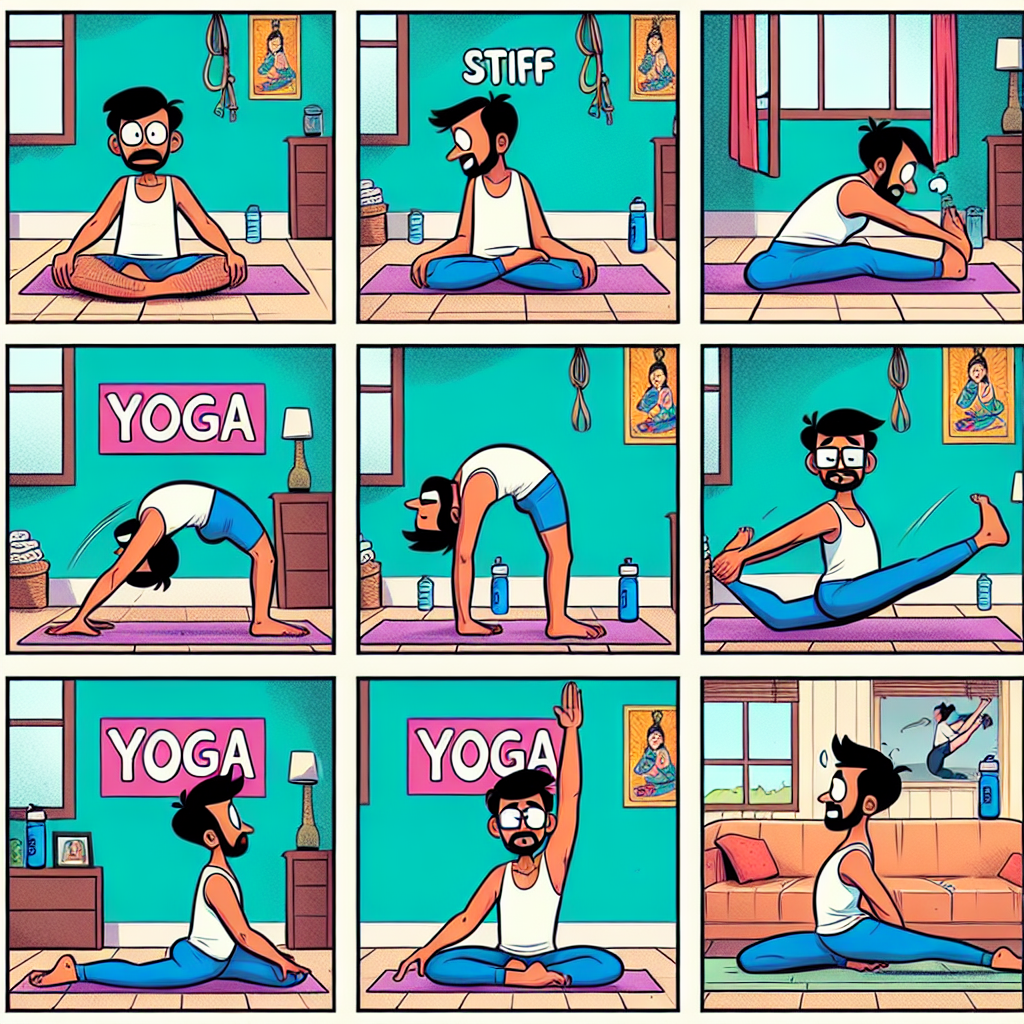 yoga step by step guide comic